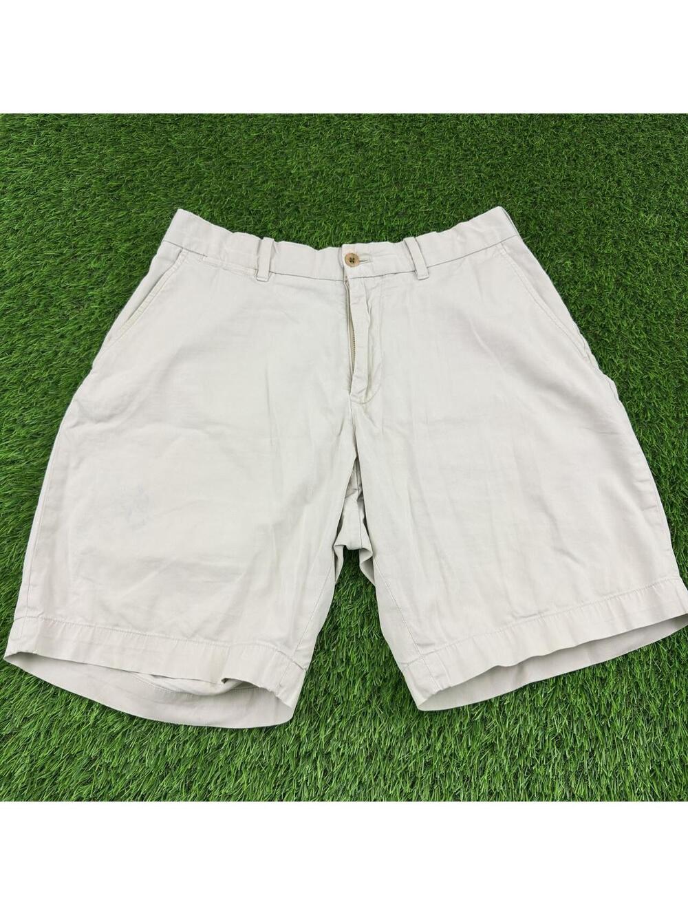 Polo Ralph Lauren Tartan Crest Chino Shorts Khaki Size 30
